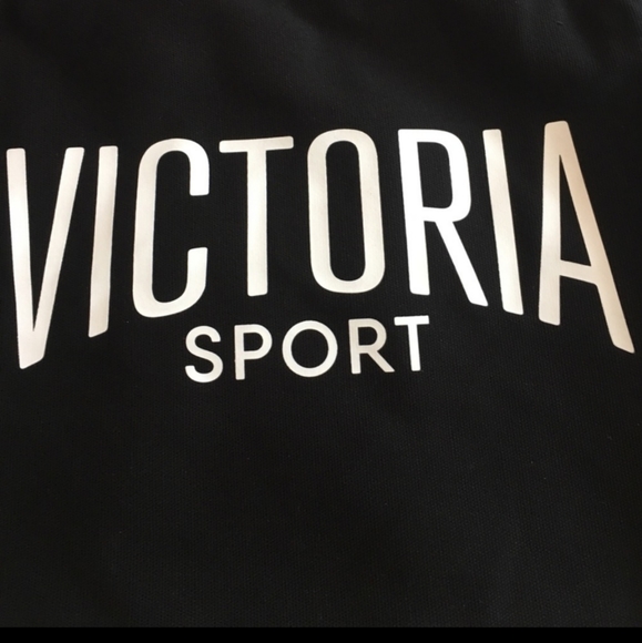 NWT VS Sport Canvas Gym Tote Bag - Picture 3 of 5
